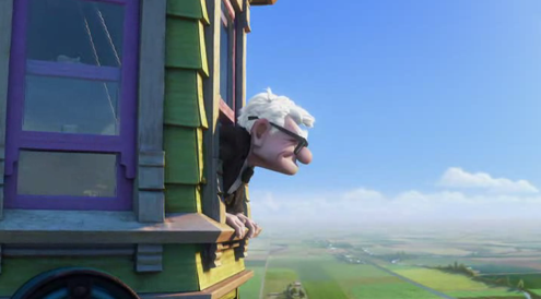 Screenshot from the 2009 Pixar masterpiece UP